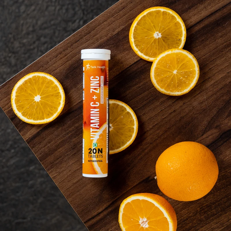 Vitamin C + Zinc Effervescent Tablets