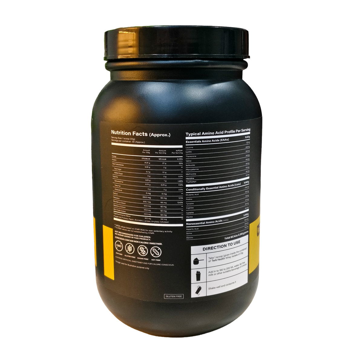 Pure Whey Isolate Protein Powder